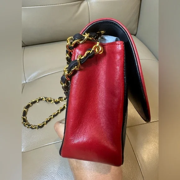 CHANEL Rare Vintage Timeless CC Bicolor single flap bag - Picture 7 of 15